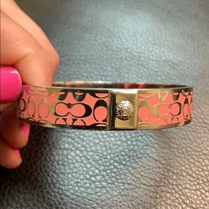 Coach bangle bracelet
